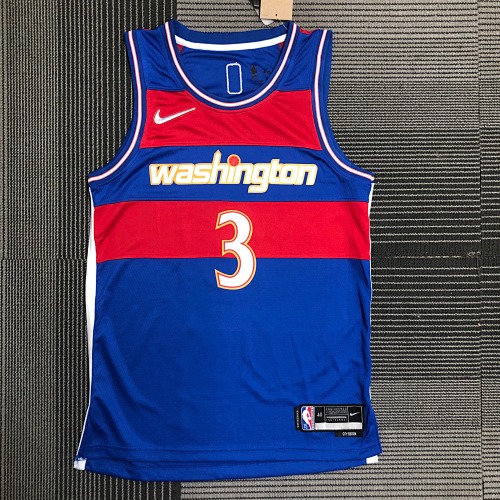 Washington Wizards Bradley Beal #3 City Edition 22 Season Basketball Jersey