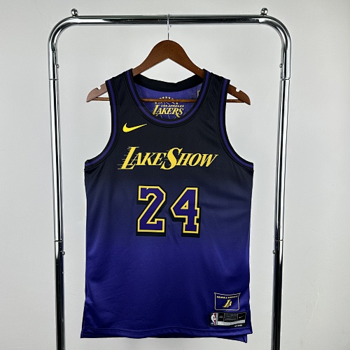 Los Angeles Lakers #24 City Edition 25 Season Basketball Jersey