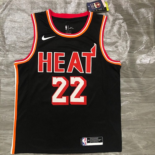 Miami Heat #22 Retro Edition Black 18 Season Basketball Jersey