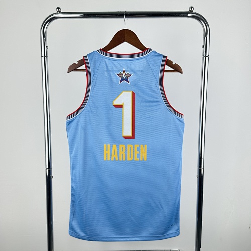 James Harden #1 All-Star Blue 2025 Season Basketball Jersey