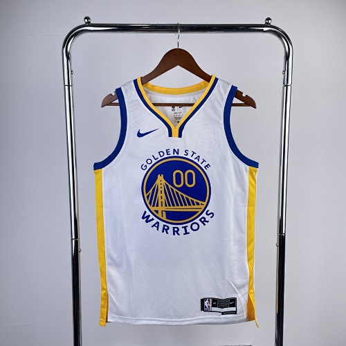 Golden State Warriors #0 White 23 Season Basketball Jersey