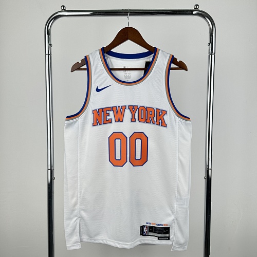 New York Knicks White 23 Season Basketball Jersey
