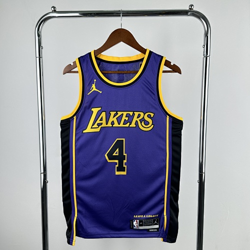 Los Angeles Lakers #4 Jumpman 23 Season Basketball Jersey