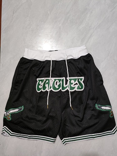 Black Pocket Shorts