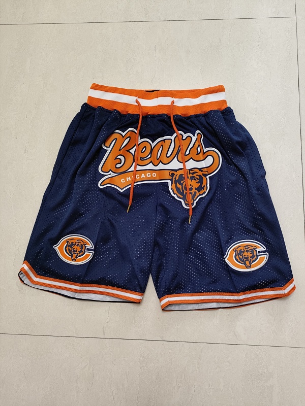 Chicago Bears Blue Pocket Shorts