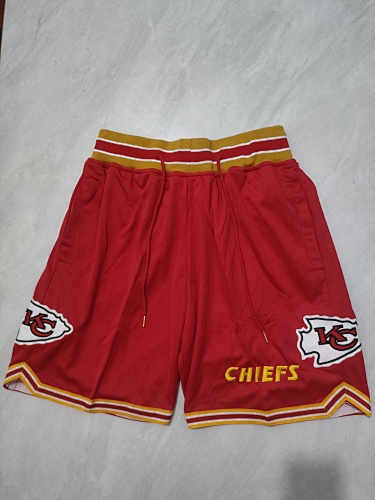 Kansas City Chiefs Red Pocket Shorts