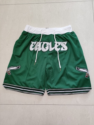 Green Pocket Shorts