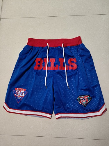 Buffalo Bills Blue Pocket Shorts
