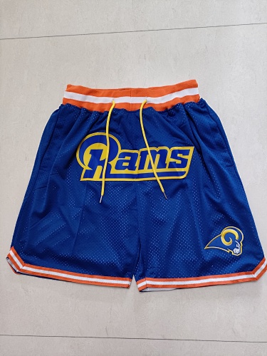 Los Angeles Rams Blue Pocket Shorts