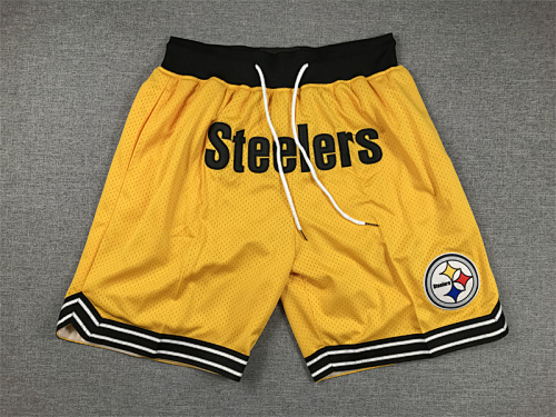 Pittsburgh Steelers Yellow Football Jersey
