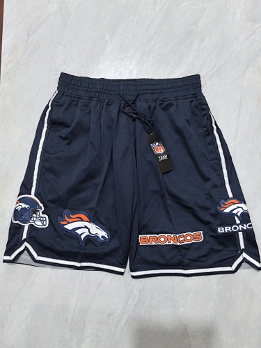 Denver Broncos Blue Pocket Shorts